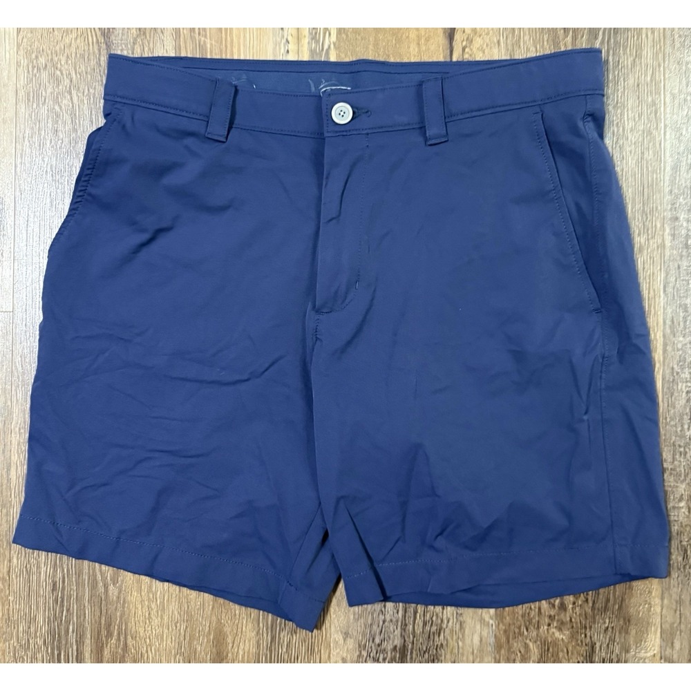 Southern Tide Brrr Shorts Men's Size 34 Blue Performance Golf stretch